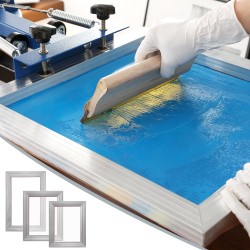 Silkkipainosetti alumiinikehyksillä 3 kpl polyesteriverkko 110 6x10 8x12 10x14 T-paitojen painatukseen