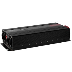 Virranmuunnin 3000W muokattu siniaalto 12V–230V 3 AC-pistorasiaa 2 USB-porttia 1 Type-C-portti