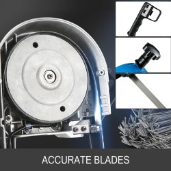 Metallivannesaha 1000 W pöytäkiinnitys 0–45 asteen kulma 85 x 105 mm leikkuukapasiteetti