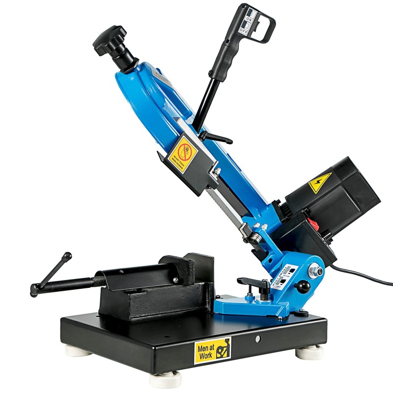 Metallivannesaha 1000 W pöytäkiinnitys 0–45 asteen kulma 85 x 105 mm leikkuukapasiteetti