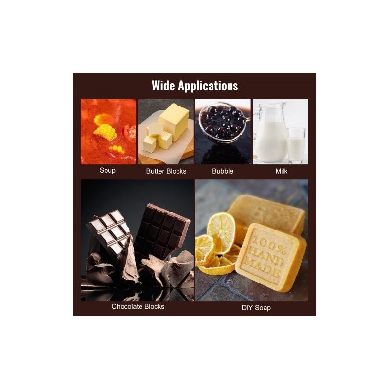 Suklaansulatin 2 säiliötä 2 x 3,3 l ruostumatonta terästä säädettävä lämpötila