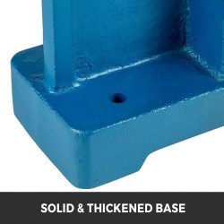 Pylväspuristin manuaalinen 1 tonni valurauta 110 mm työskentelykorkeus