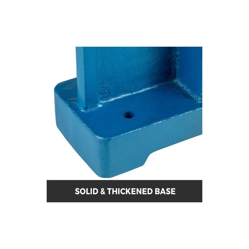 Pylväspuristin manuaalinen 1 tonni valurauta 110 mm työskentelykorkeus