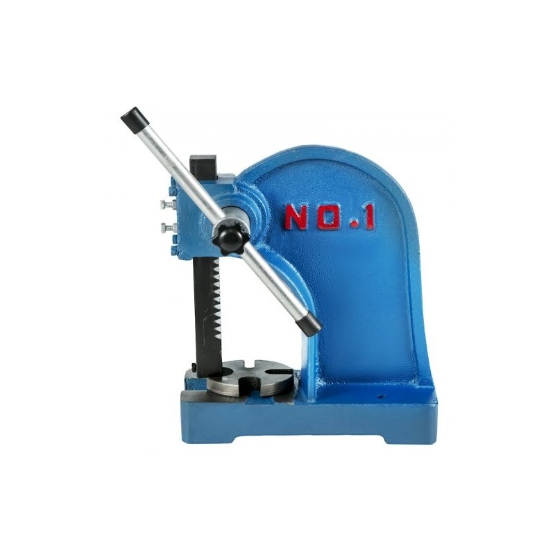 Pylväspuristin manuaalinen 1 tonni valurauta 110 mm työskentelykorkeus