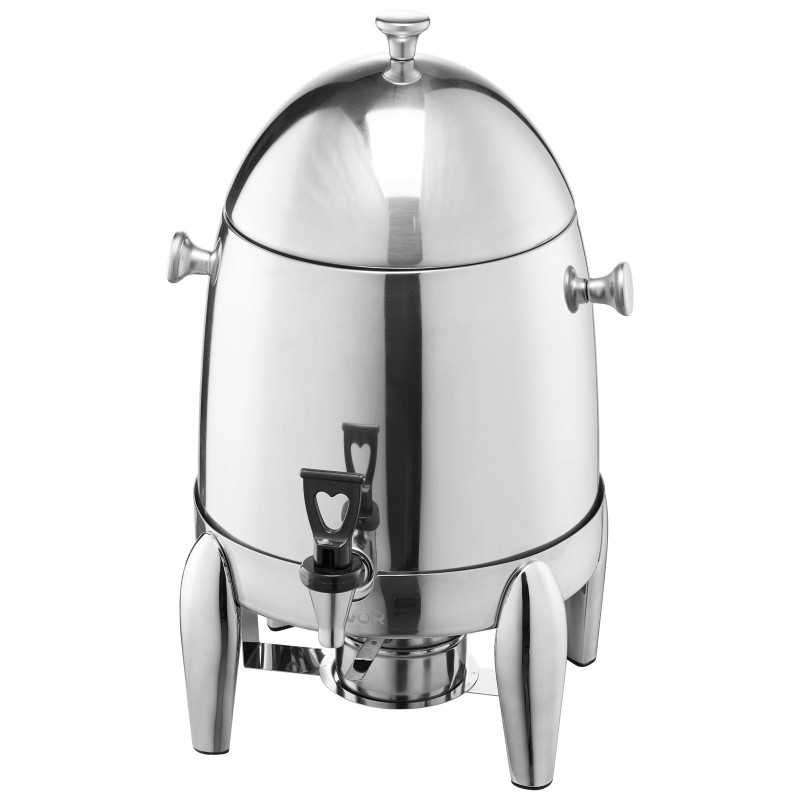 Juoma-annostelija 12 l ruostumaton teräs tiivis hana kuumille ja kylmille juomille