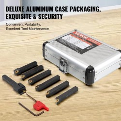 Sorvin kääntötyökalusarja 7-osainen 1 cm varsi 182 mm kovametalliterät alumiinikotelo