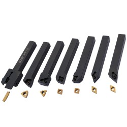 Sorvin kääntötyökalusarja 7-osainen 1 cm varsi 182 mm kovametalliterät alumiinikotelo