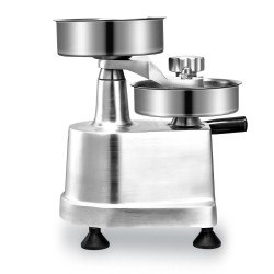 Hampurilaispihvikone ruostumaton teräs kolme muottikokoa 4 5 6 tuumaa 1500 pihvipaperia