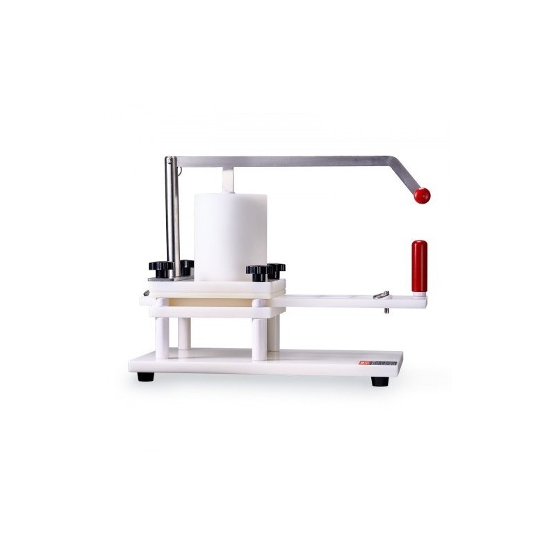 Manuaalinen hampurilaispihvimuotti elintarvikekelpoinen polyeteeni 1,5 kg syöttösäiliö 2 4 ja 5 tuumaa