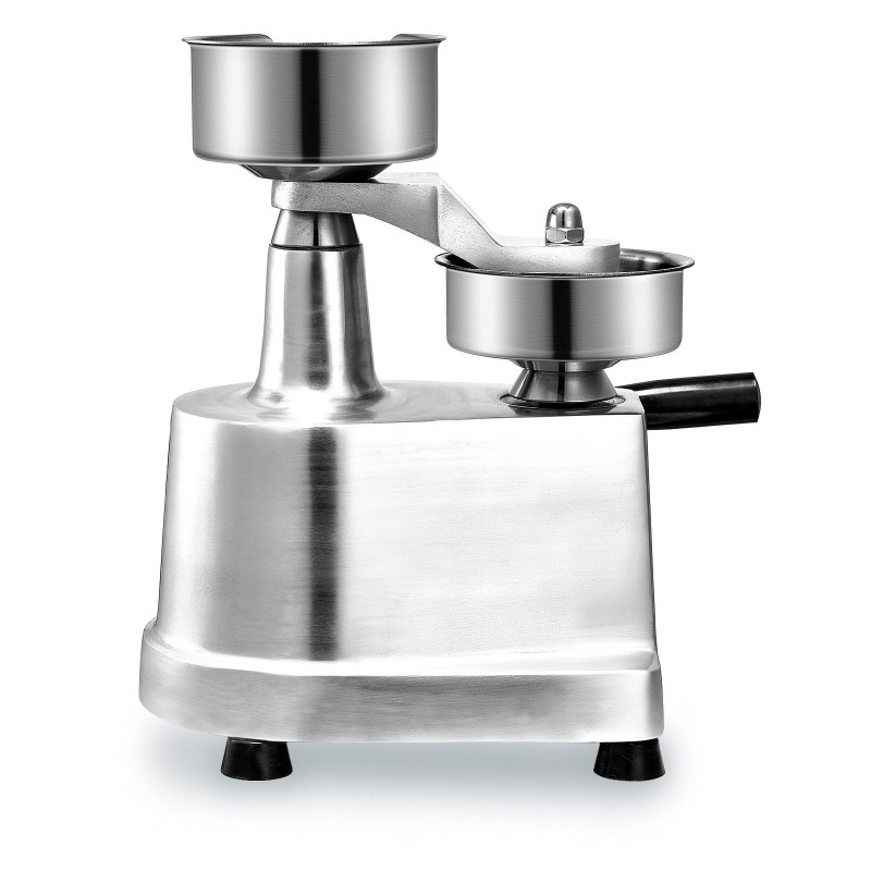 Hampurilaispihvipuristin manuaalinen 130 millimetriä ruostumaton teräskulho alumiinirunko 1000 pihvipaperia