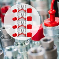 Hydrauliset pikaliittimet 1/2 tuuman runko 1/2 NPT kierre 4 paria