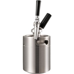 Nitro kylmäkahvilaite 304 ruostumaton teräs 2 l hana kansi