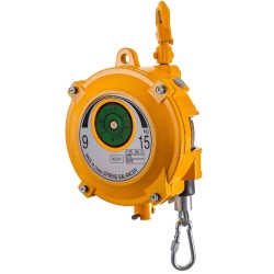 Jousitasain teräs kantavuus 9 15 kilogrammaa 1 5 metrin vaijerilla ja koukulla