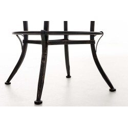 Tyylikäs säädettävä baarijakkara keinonahkaistuimella ja metallijalustalla