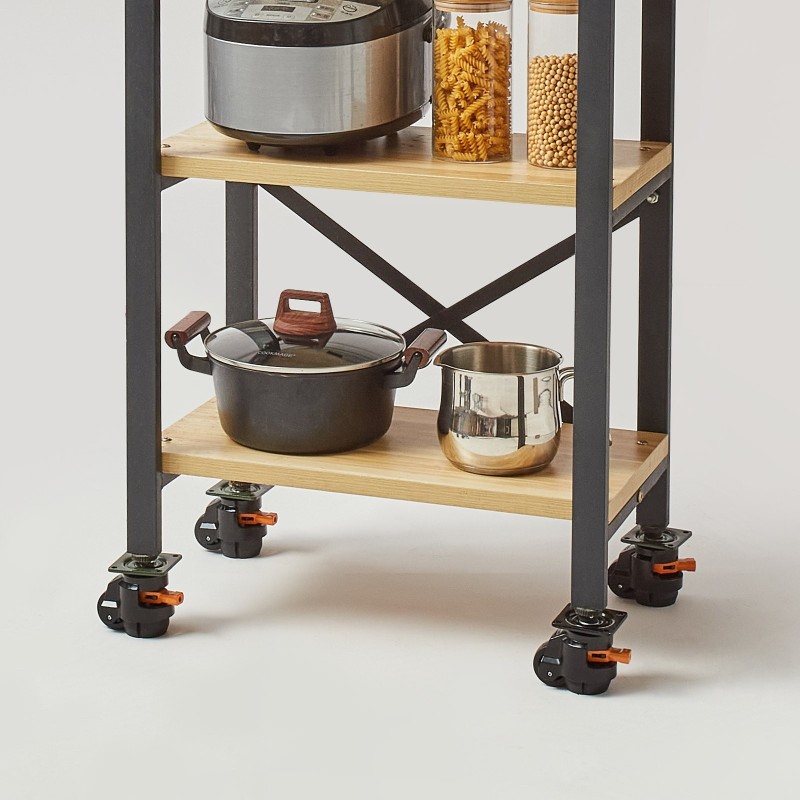 Tasonsäätöpyörät 4 kpl 499 kg 50,8 mm nailon 360 astetta työpenkeille