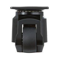 Säädettävät tasauspyörät nailonia 63 5 mm 4 kpl 250 kg pyörää kohti