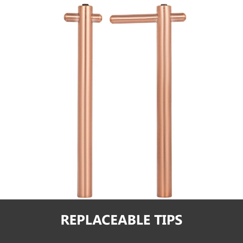 Sähköinen 400V pistehitsauslaite vaihdettavilla teräskärjillä kantokahvalla ja ripustusremmillä