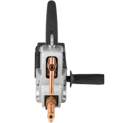 Sähköinen 400V pistehitsauslaite vaihdettavilla teräskärjillä kantokahvalla ja ripustusremmillä