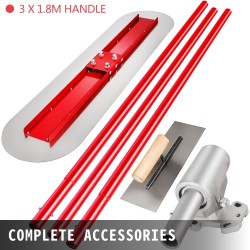 Betonihiertimen sarja mangaaniteräksinen hiertolapa 1200 x 300 mm 1,8 m varrella