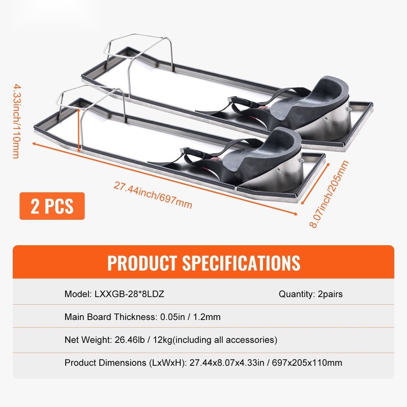 Betonipolvilautaliukurit ruostumattomasta teräksestä 70x20x10 cm 2 paria EVA-polvisuojilla betonipintojen viimeistelyyn