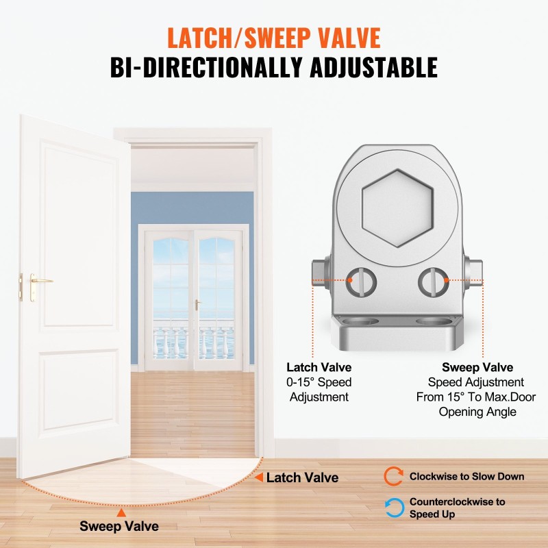 Ovensuljin valettu alumiini hydraulinen säädettävä 45 kg sisä ja ulkokäyttöön