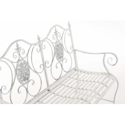 Romanttinen rautainen puutarhapenkki ulko- ja sisäkäyttöön