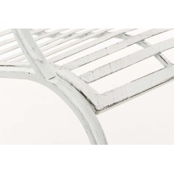 Romanttinen rautainen puutarhapenkki ulko- ja sisäkäyttöön