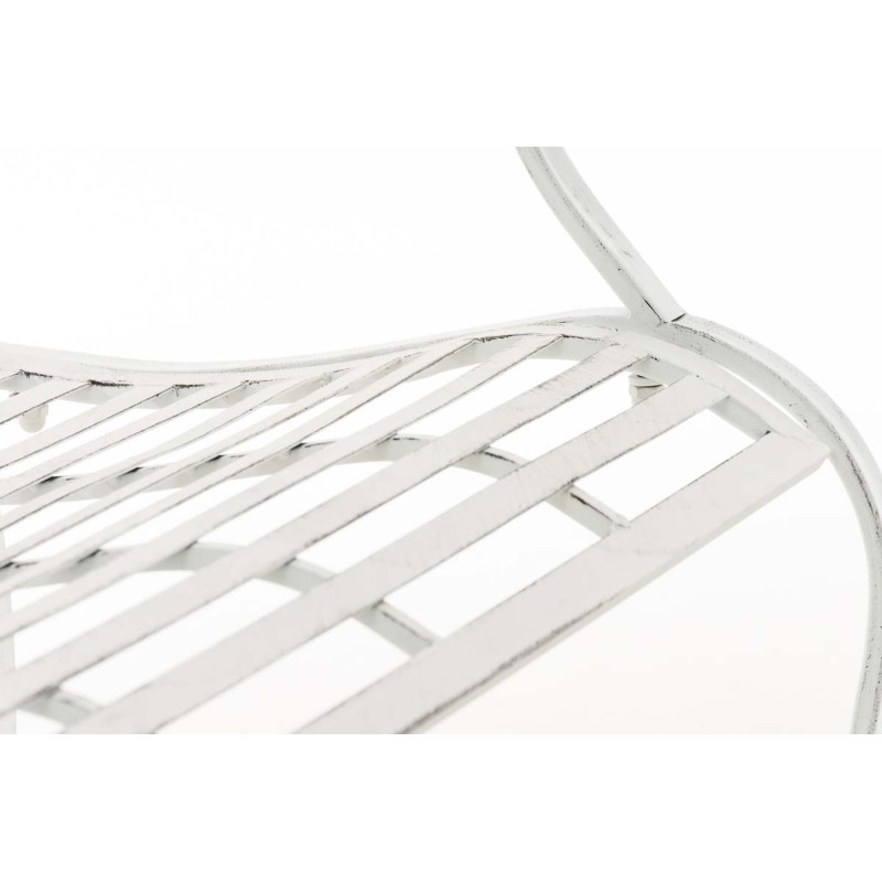 Romanttinen rautainen puutarhapenkki ulko- ja sisäkäyttöön