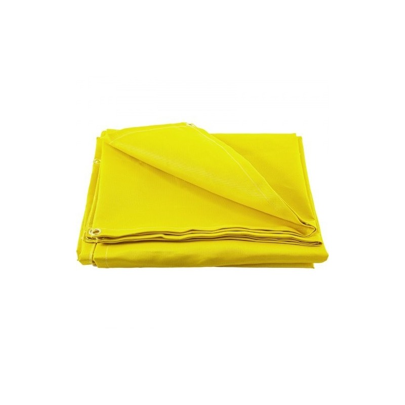 Lasikuituinen hitsauspeite kullanvärinen 1,8 x 3,05 m liekinkestävä