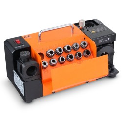 Poranterien teroituskone 3–13 mm säädettävä 95–135 asteen kulma 11 holkkia