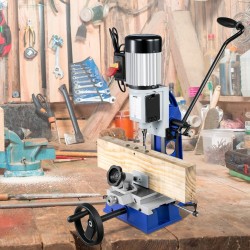 Pöytämallinen tappireikäkone täyskuparimoottori 0,5HP 1700RPM valurautainen työpöytä 13mm istukka