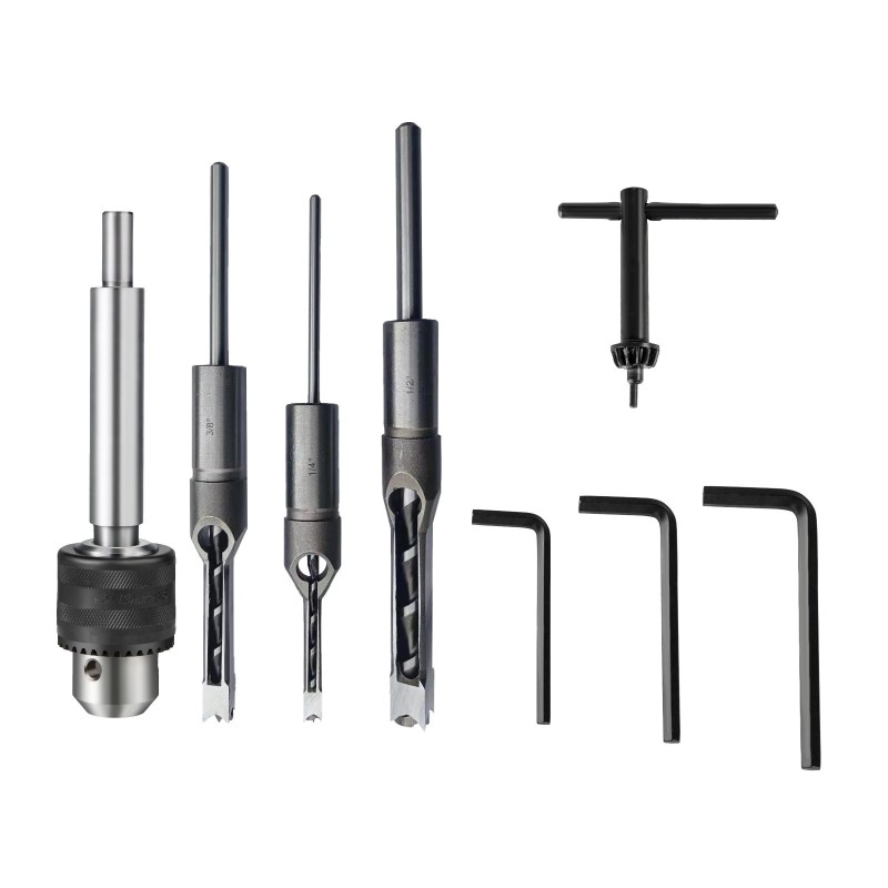 Pöytämallinen tappireikäkone täyskuparimoottori 0,5HP 1700RPM valurautainen työpöytä 13mm istukka