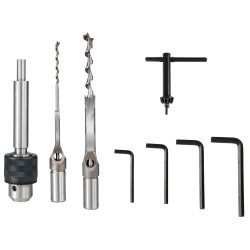 Pöytämallinen onttotaltan porakone valurauta- ja teräsrunko 13 mm istukka puu- ja metallityöhön