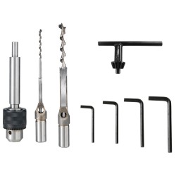 Pöytämallinen tappikone 750 watin valurauta ja teräsrunko taltankapasiteetti 6–12 millimetriä puutöihin