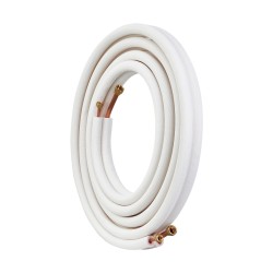 Kuparinen mini split linjasarja 7620 mm 6 35 ja 9 53 mm kolmikerroksinen eristys