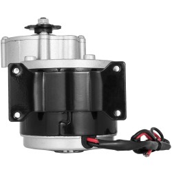 Harjallinen 24V tasavirtamoottori 350W 3000 r min 410 9T ketjuratas rauta alumiinikotelo