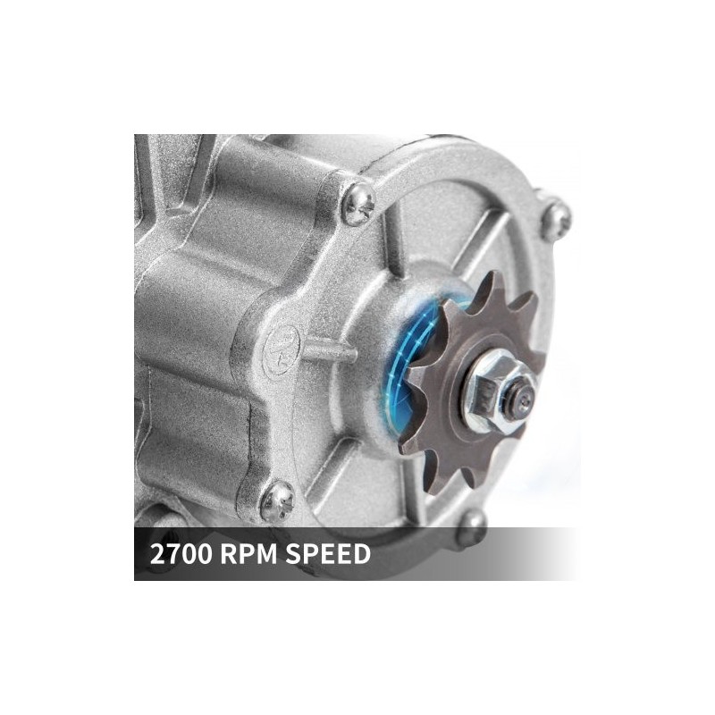 Harjallinen 24V 250W vaihdemoottori sähköajoneuvoihin sisältää ohjaimen ja ketjun