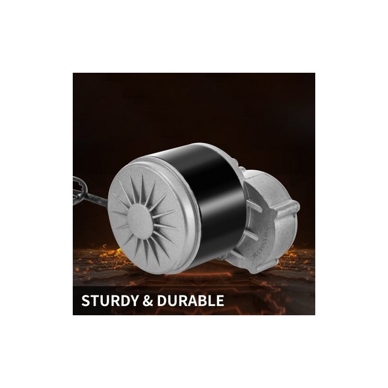 Harjallinen 24V 250W vaihdemoottori sähköajoneuvoihin sisältää ohjaimen ja ketjun