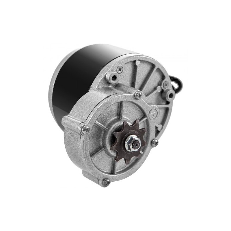 Harjallinen 24V 250W vaihdemoottori sähköajoneuvoihin sisältää ohjaimen ja ketjun