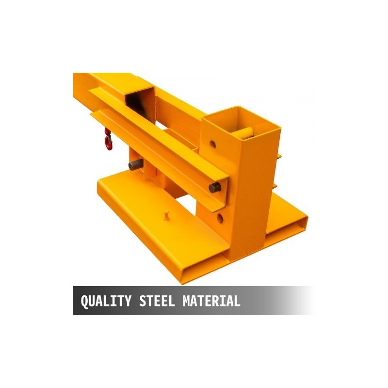 Trukkipuominosturi teräs 6000LBS kantavuus säädettävä puomi kaksi koukkua