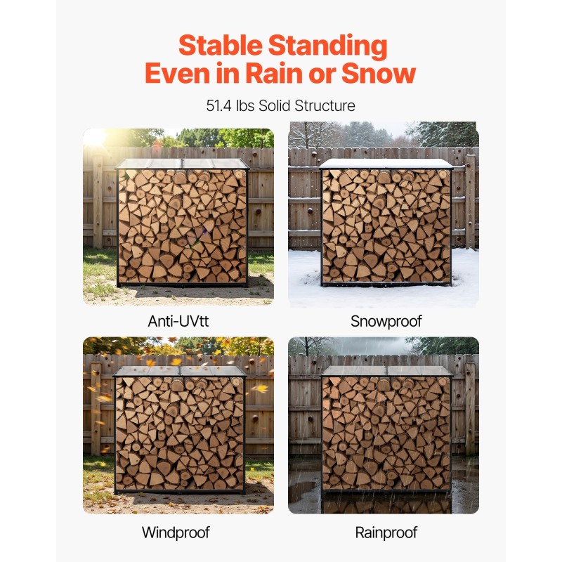 Halkoteline jauhemaalattu teräsrunko polykarbonaattikatto 185 x 70 x 180 cm ulkokäyttöön