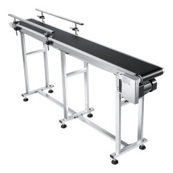 PVC kuljetinhihna 201 ruostumattomasta teräksestä valmistettu 1803x198mm antistaattinen moottoroitu säädettävä nopeus