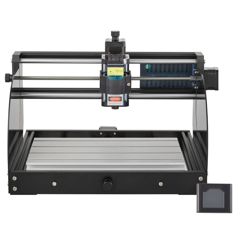 CNC-jyrsinkone alumiinirunko 300×180×45 mm 3-akselinen GRBL-ohjaus offline-ohjaimella