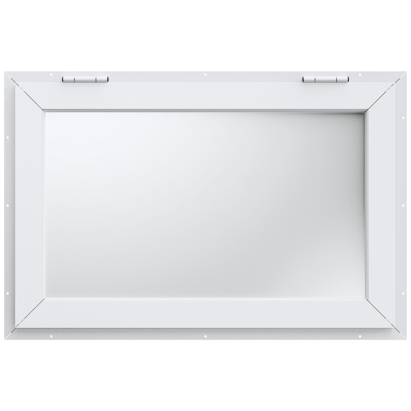 Myyntiluukku ruokavaunuille ja myyntikojuille 915x610 millimetriä alumiiniseosrunko avautuu 85 astetta