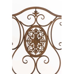 Taittuva antiikkipatina puutarhatuoli Sibell koristeellinen rautainen nostalginen