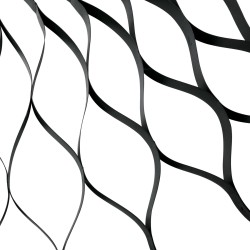 Maaverkko HDPE muovi 8 2 x 1 2 m 5 1 cm syvyys musta 1 kpl