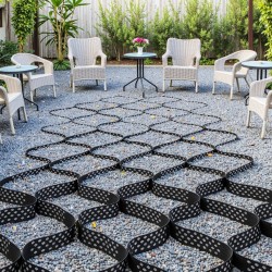 Soramoduuli 75 mm syvä 5200×2700 mm läpäisevä kennorakenne ajoneuvopysäköintiin