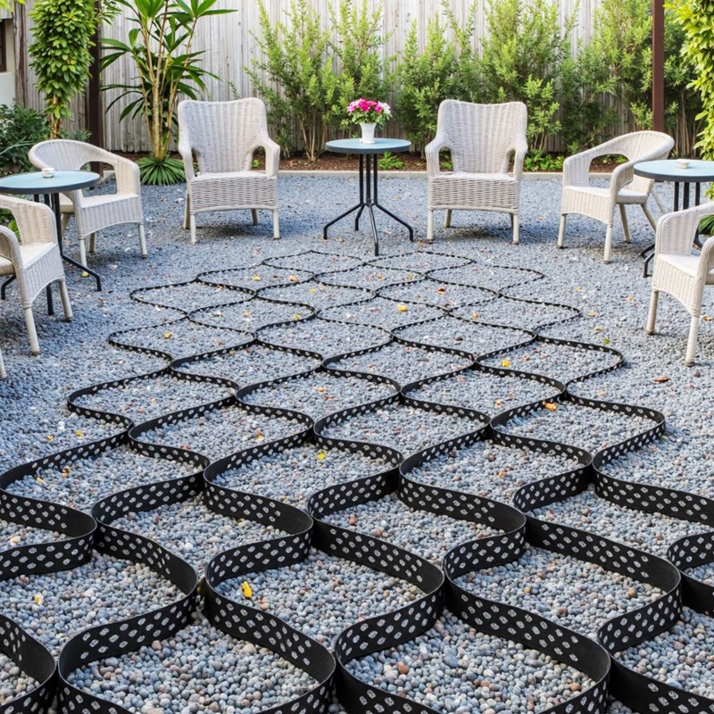 Läpäisevä soraverkko 50 mm 5200 x 2700 mm ajoteille ja pysäköintiin