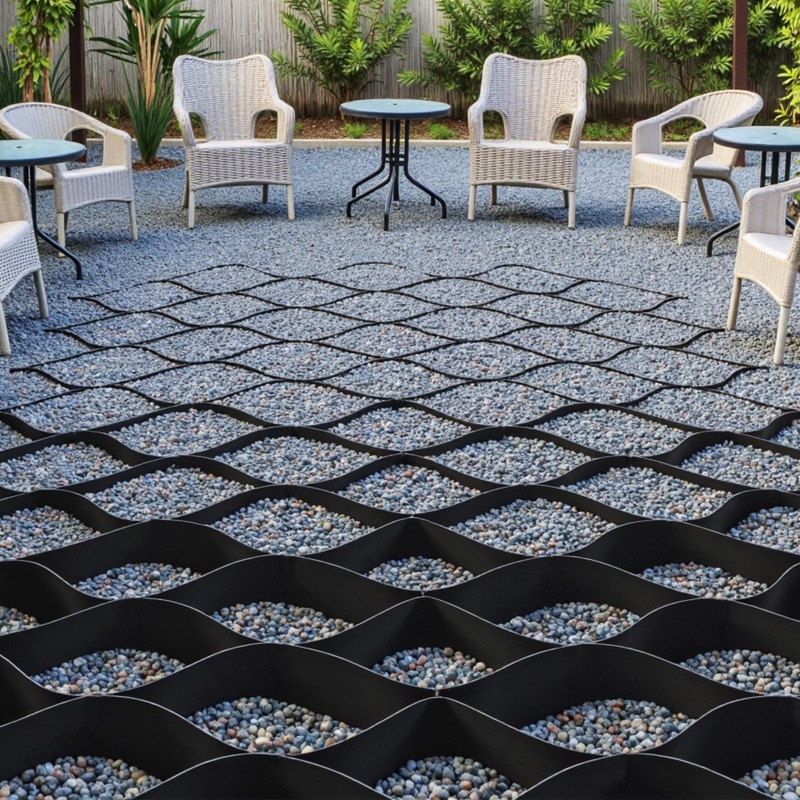 Sora- ja nurmikkoritilä 50 mm syvyys 8200 x 1200 mm ajoteille