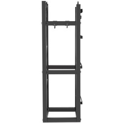 Hiiliteräksinen kylmäainesäiliöteline 5 paikkaa 2 suurta 3 pientä 895x319x92 mm